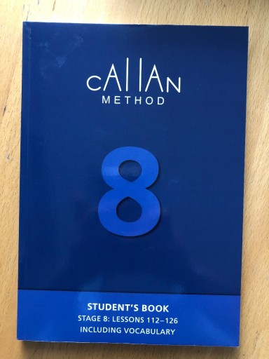 Zdjęcie oferty: Callan Method - Student's book - Stage 8