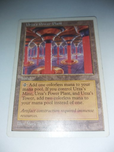 Zdjęcie oferty: Karta Urza's Power Plant. Magic The Gathering 