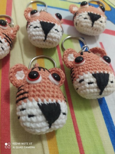 Zdjęcie oferty: Brelok Tiger handmade amigurumi