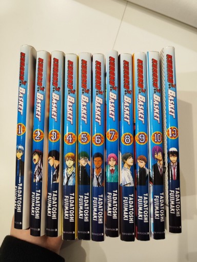 Zdjęcie oferty: Manga komiks kuroko no basket tomy 1-10 i 13