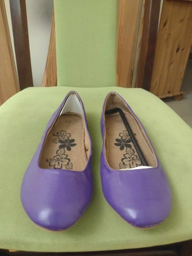 Zdjęcie oferty: Baleriny 36 nowe fioletowe buty obuwie damskie