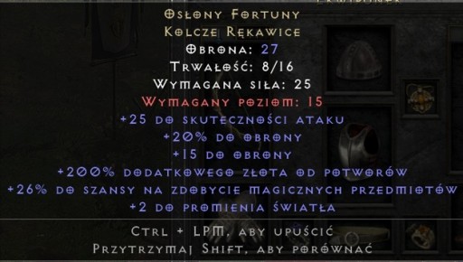 Zdjęcie oferty: Osłony fortuny Diablo 2 resurrected non ladder PC