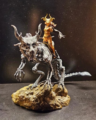 Zdjęcie oferty: Figurka Zombie Dragon Smok wydruk 3d