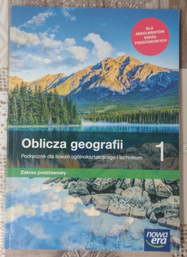 Zdjęcie oferty: Oblicza geografii - podręcznik dla klasy 1 liceum