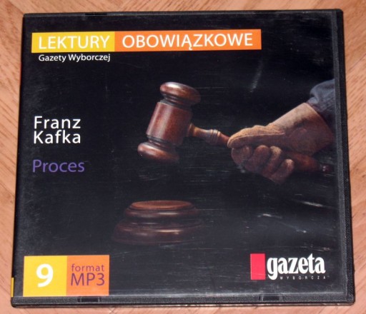 Zdjęcie oferty: Audiobook MP3 Franz Kafka Proces NOWA