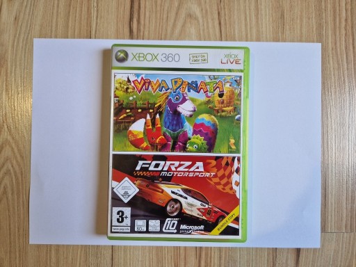 Zdjęcie oferty: Gra FORZA MOTORSPORT 2 | VIVA PINATA Xbox 360