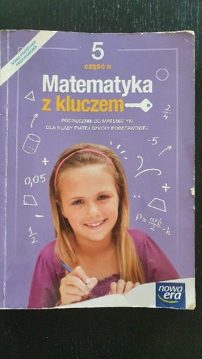 Zdjęcie oferty: Matematyka z kluczem 5 Podręcznik Część 2