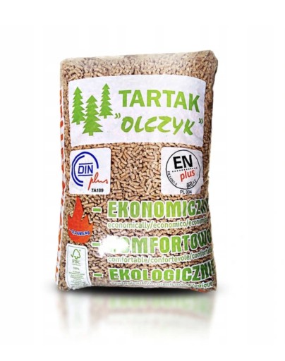 Zdjęcie oferty: PELLET OLCZYK EKOLOGICZNY OPAŁ 1050kg 70 worków