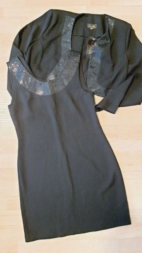 Zdjęcie oferty: 2 częściowa elegancka Sukienka z bolerkiem rozm.38