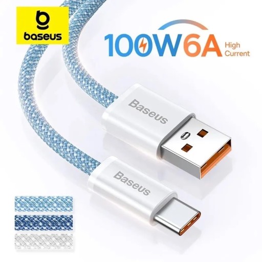 Zdjęcie oferty: Kabel Baseus 100W USB A do USB C dł. 1 metr