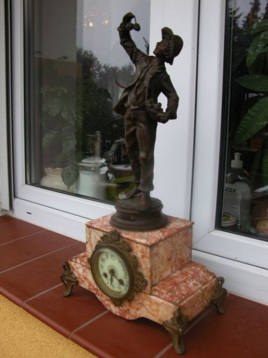Zdjęcie oferty: stary francuski zegar figuralny 
