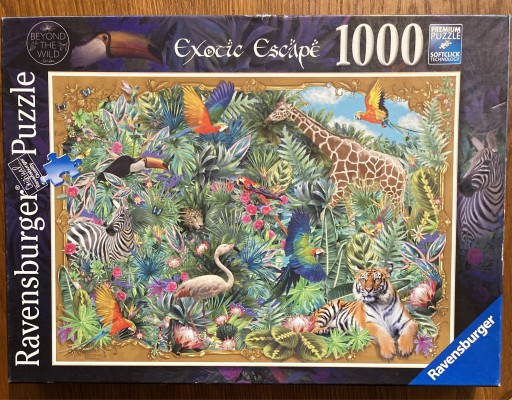 Zdjęcie oferty: Puzzle RAVENSBURGER  1000(-3) Exotic Escape