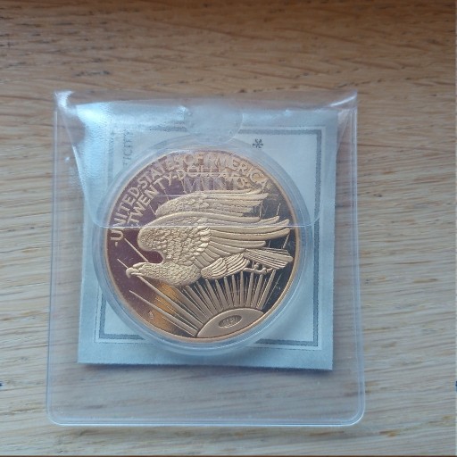 Zdjęcie oferty: 2009 American Mint 1907 Gaudens Eagle Liberty 