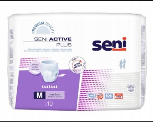 Zdjęcie oferty: Seni active Plus M majtki chłonne medium