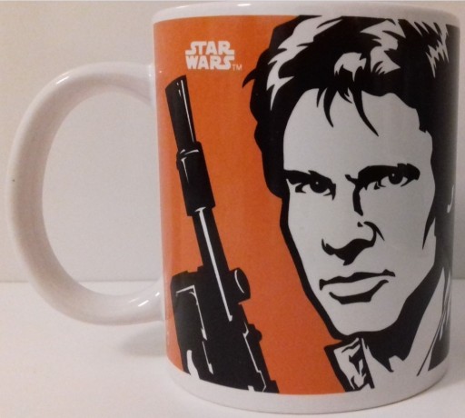 Zdjęcie oferty: KUBEK STAR WARS HAN SOLO i LEIA NOWY PORCEL BIAŁY