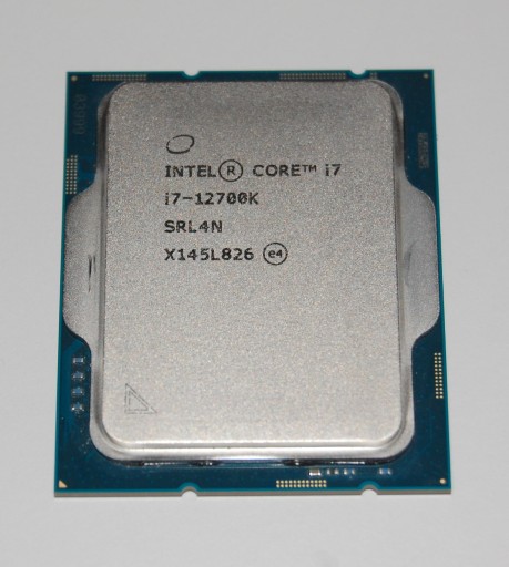 Zdjęcie oferty: Intel Core i7-12700K Procesor