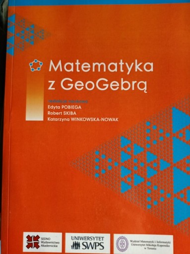 Zdjęcie oferty: Matematyka z GeoGebrą