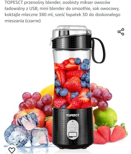 Zdjęcie oferty: Podręczny Blender Kielichowy TopEsct A1