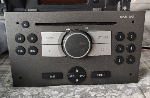 Zdjęcie oferty: Radio Opel CD30MP3 WYLOGOWANE Vectra fl Corsa fl