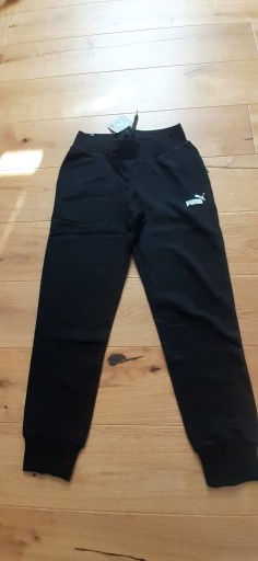 Zdjęcie oferty: Damskie Spodnie PUMA SWEATPANTS czarne XS / 34