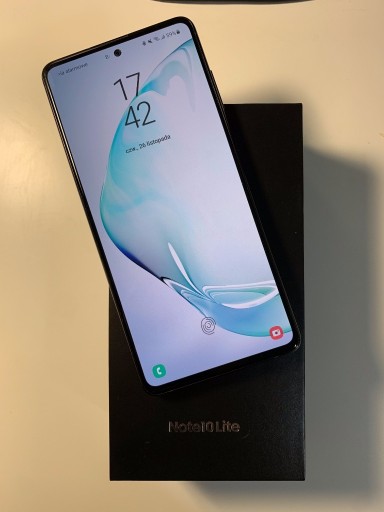 Zdjęcie oferty: Samsung Galaxy Note10 Lite 128GB czarny, stan bdb