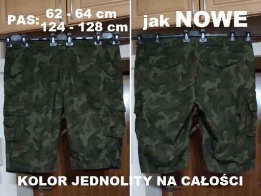 Zdjęcie oferty: spodenki bojówki JACAMO pas 122 124 126 128 r. W50