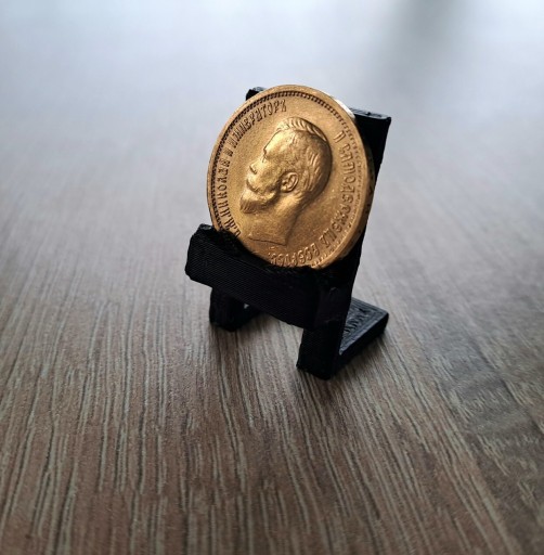 Zdjęcie oferty: Ekspozytor na monetę, numizmaty, medal, stojak