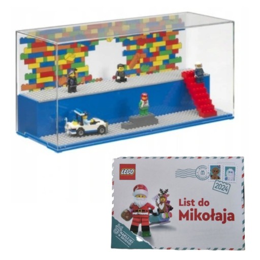 Zdjęcie oferty: Gablotka LEGO Play and Display Case 5006157 GRATIS LIST DO MIKOŁAJA
