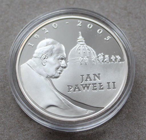 Zdjęcie oferty: 10 zł, 2005 rok, Jan Paweł II