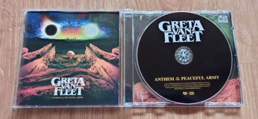 Zdjęcie oferty: GRETA VAN FLEET - Anthem Of The Peaceful CD mint