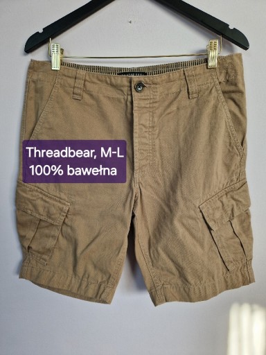 Zdjęcie oferty: Nowe szorty, spodenki cargo Threadbare, 42/ M-L