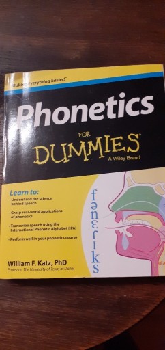 Zdjęcie oferty: Phonetics for Dummies, A.Wiley Brand