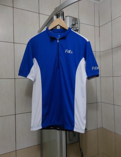 Zdjęcie oferty: bluzka koszulka kolarska FDX niebieska błękitna M