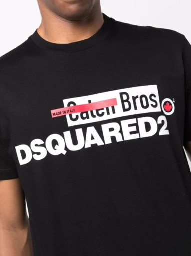 Zdjęcie oferty: Dsquared2 t-shirt Iconic Logo Tee black roz. L