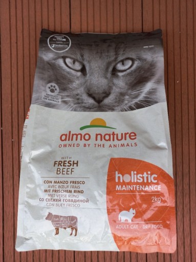 Zdjęcie oferty: Sucha karma dla kotów Almo Nature 2kg wołowina