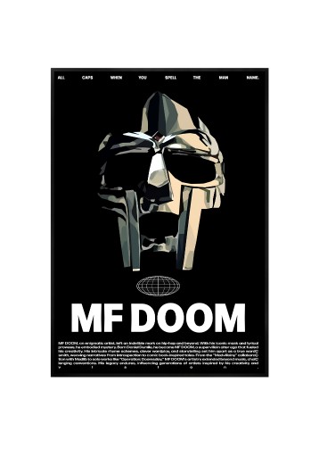 Zdjęcie oferty: Plakat A3 42x30 MF DOOM Y2K do pokoju