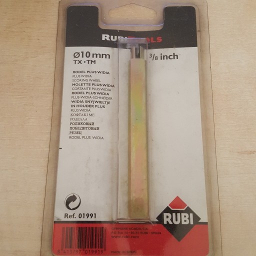 Zdjęcie oferty: RUBI 01991 NÓŻ KÓŁKO TNĄCE ZESTOPU PLUS 10mm