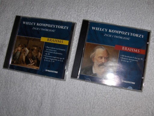 Zdjęcie oferty: Wielcy kompozytorzy Brahms zestaw dwie płyty