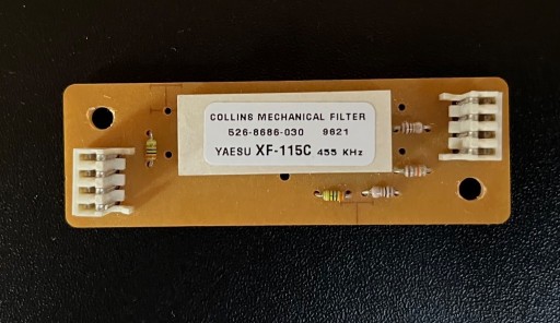 Zdjęcie oferty:  YAESU - Filtr CW Collinsa XF-115C 500 Hz