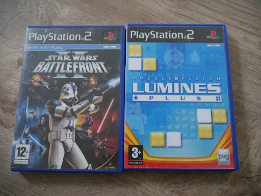 Zdjęcie oferty: ps2 lumines star wars battlefront 2