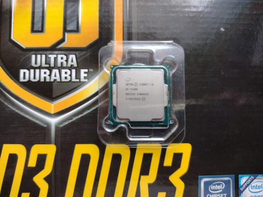 Zdjęcie oferty: Intel Core i5-7400 4x3,5GHz TURBO Kabylake 7gen GW