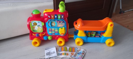 Zdjęcie oferty: Jeździk Pociąg interaktywny Pchacz Vtech 