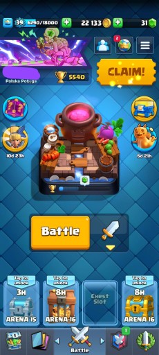 Zdjęcie oferty: 7. Konto Clash Royale | FA | 5.5k