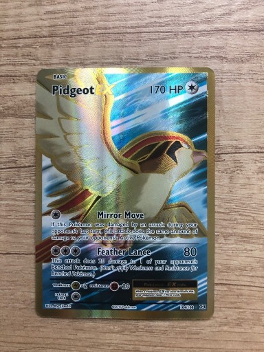 Zdjęcie oferty: Evolutions pokemon Pidgeot ex 104/108 Evolutions