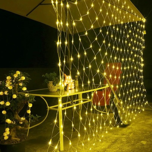 Zdjęcie oferty: Siatka LED Fairy String Light Garland 6x4m 672led
