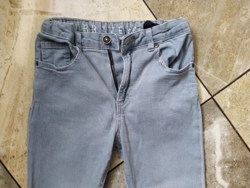 Zdjęcie oferty: jeansy rurki dziewczęce 140
