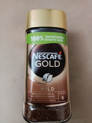 Zdjęcie oferty: Nescafe GOLD MILD rozpuszczalna 200g z Niemiec DE 