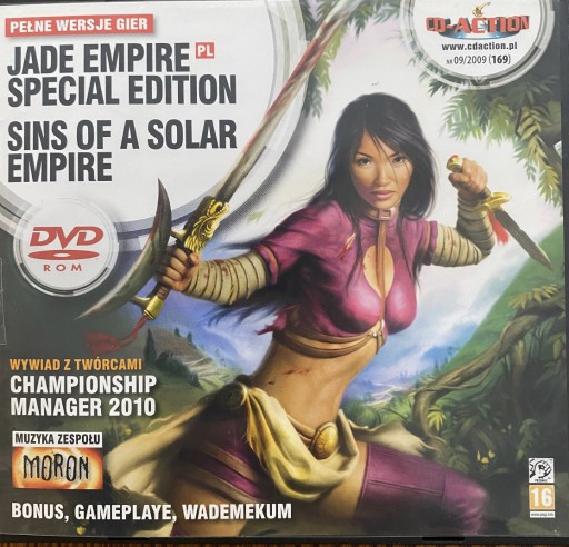 Zdjęcie oferty: Gry CD-Action DVD nr 169: Jade Empire PL