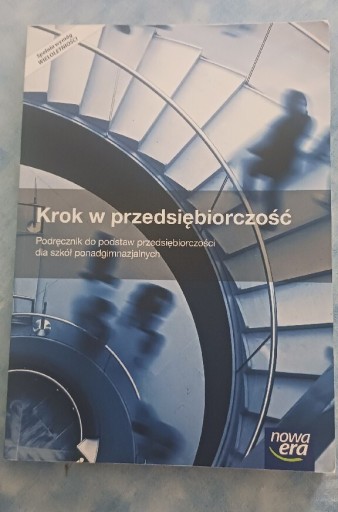 Zdjęcie oferty: Podręcznik "Krok w przedsiębiorczości"