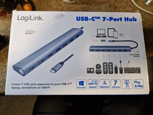 Zdjęcie oferty: LogiLink  USB-C  7-Port Hub  